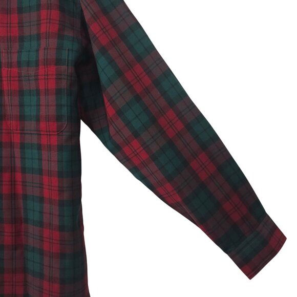 Sir Pendleton Tartan Plaid Shirt READ Mens M Vintage 70s Virgin Wool USA Made - Picture 16 of 16